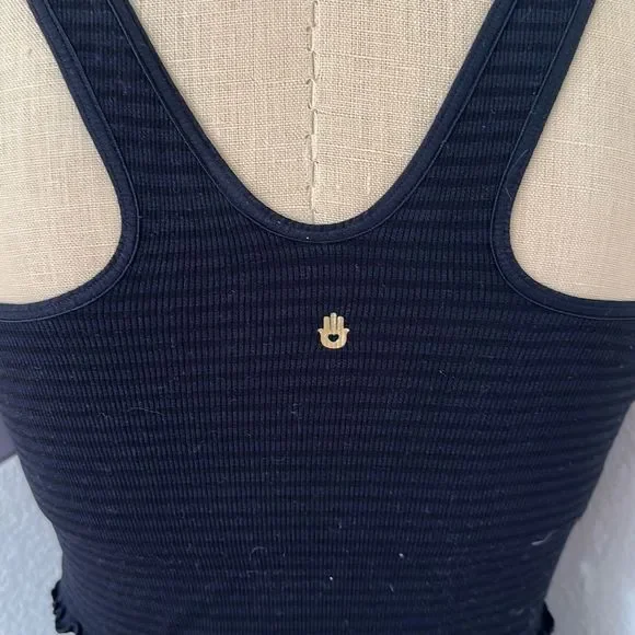 Spiritual Gangster Seamless Crop Tank Black Size M/L - Picture 5 of 8